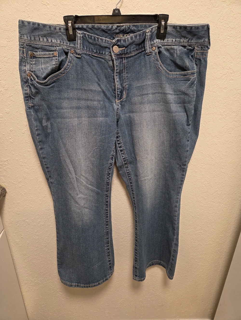 Maurices Light Blue X-short Jeans - Plus Size